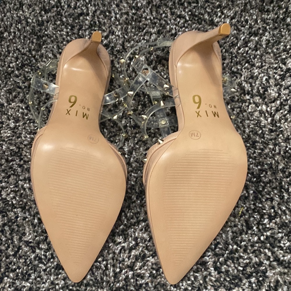studded heels - Picture 3 of 3